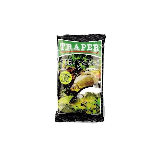 Groundbait TRAPER Sekret Suder-Crucian Marcipan 2,5 kg Grøn