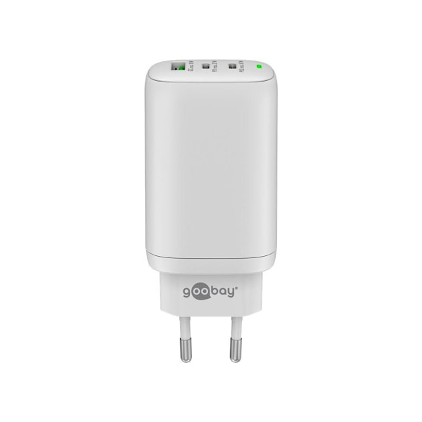 Goobay, USB-C PD GaN multiport hurtiglader (65 W), 65408