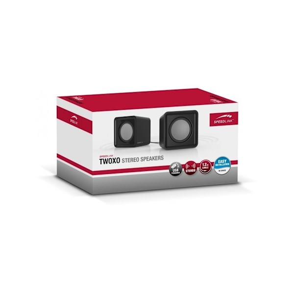 Speedlink højttalere Twoxo (SL-810004-BK), sorte