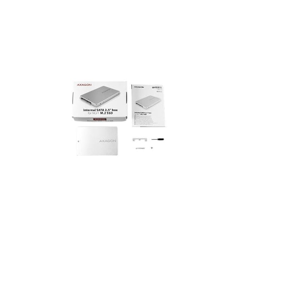 AXAGON, intern 2,5" boks med SATA-grensesnitt for M.2 SATA SSD, RSS-M2SD