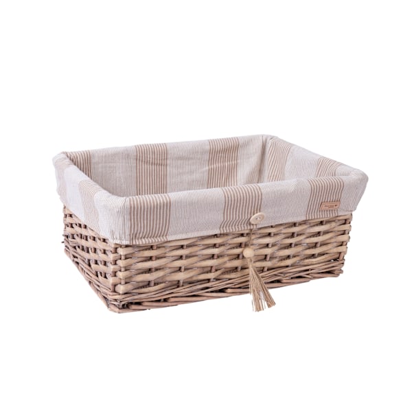 Kurv WILLI STRIPE 43x30xH18cm