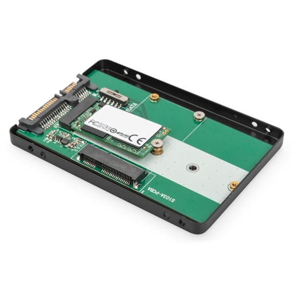 Digitus, 2,5" SATA HDD-hölje M.2 eller mSATA , DA-71118