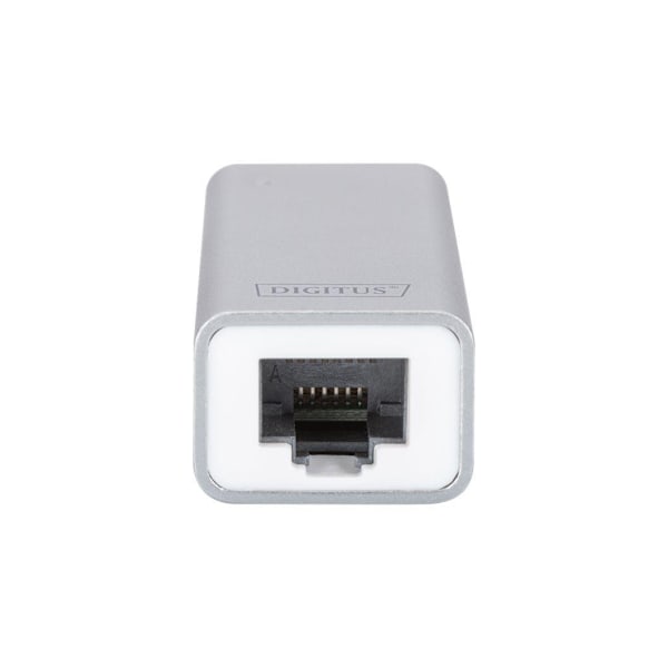 Digitus, USB Type-C til RJ45, USB Type C 3.0 Gigabit Ethernet-adapter 10/100/1000 Mbps, DN-3024