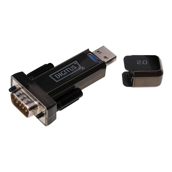 Digitus, RS232 til USB 2.0, DA-70156, USB 2.0 til seriell adapter