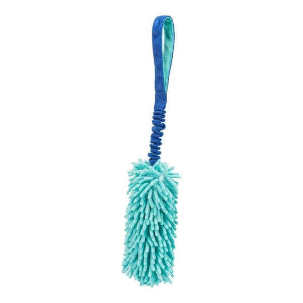Leksak för hundar Bungee dummy, polyester, 20 cm/47 cm slumpmässig färg