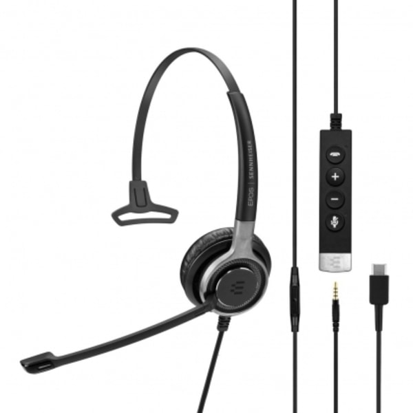 Headphone Impact SC 635 USB-C Musta, Epos