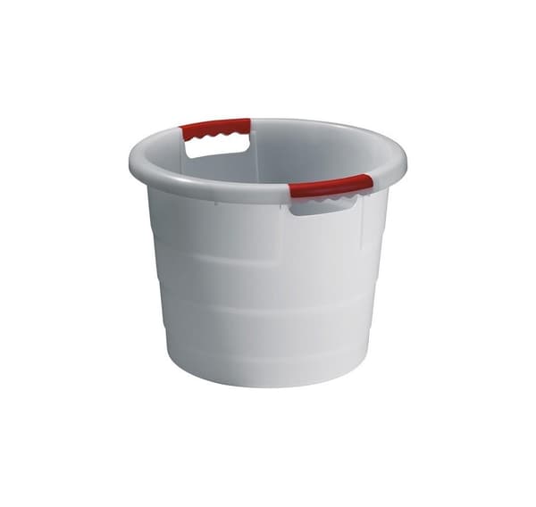 Rund multifunksjonsbeholder TONI, hvit 45L White