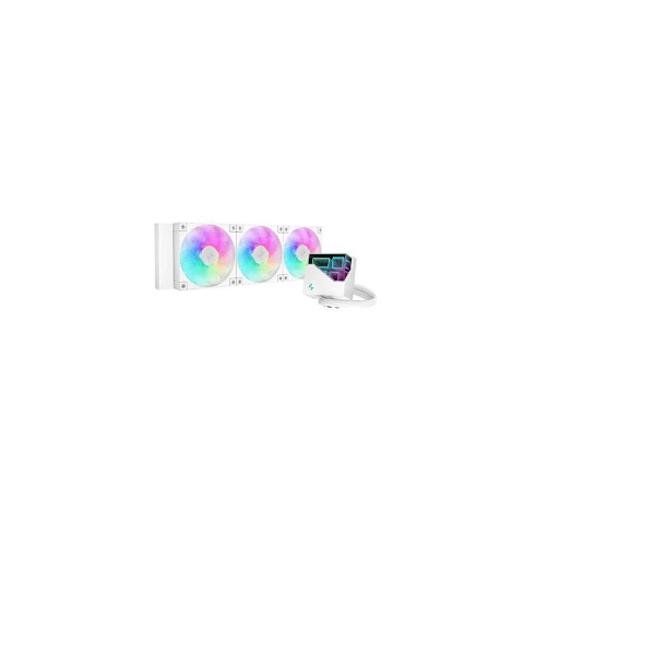 Deepcool, flytande CPU-kylare, LT360 WH ARGB Vit