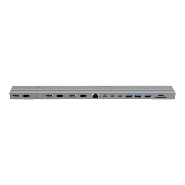Hyper, HyperDrive Triple-4K -telakointi - Intelille ja M1/M2 Prolle/Max MB Prolle