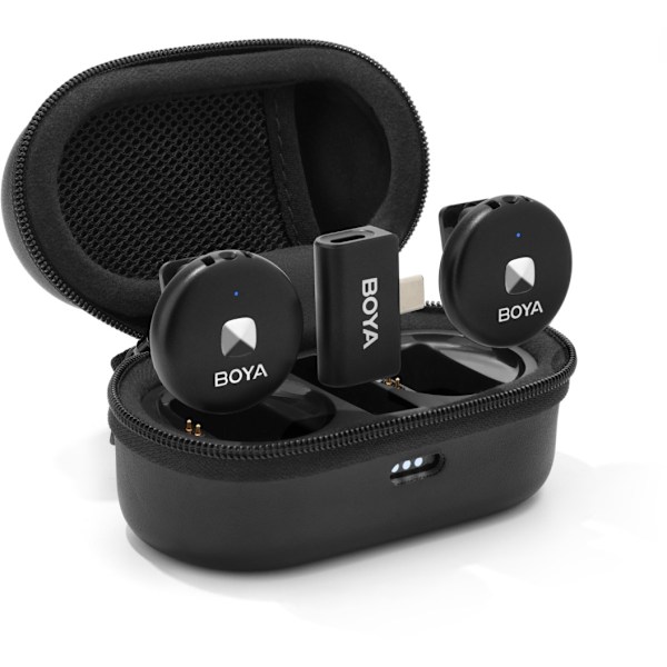 Boya trådlös mikrofon Omic Wireless USB-C, svart