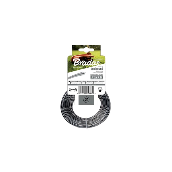 Trimmerisiima RIPPER DUAL, pyöreä 3,0mm x 100m, Bradas