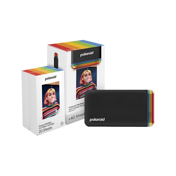 Polaroid-tulostin Hi-Print Gen2 E-box, musta