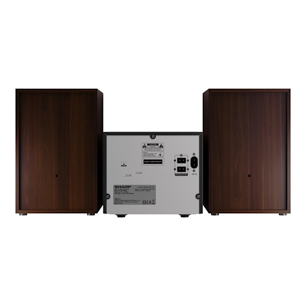 Terävä Hi-Fi-mikrojärjestelmä, XL-B517D(BR)