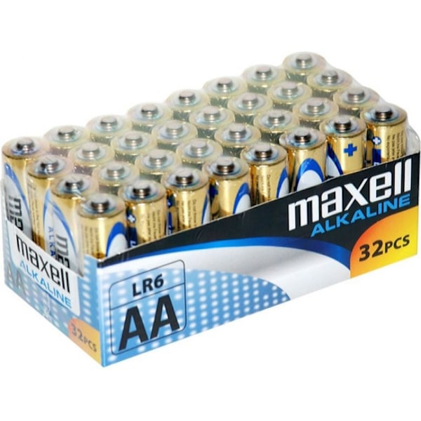 Batteri AA / R6 32 st., MAXELL