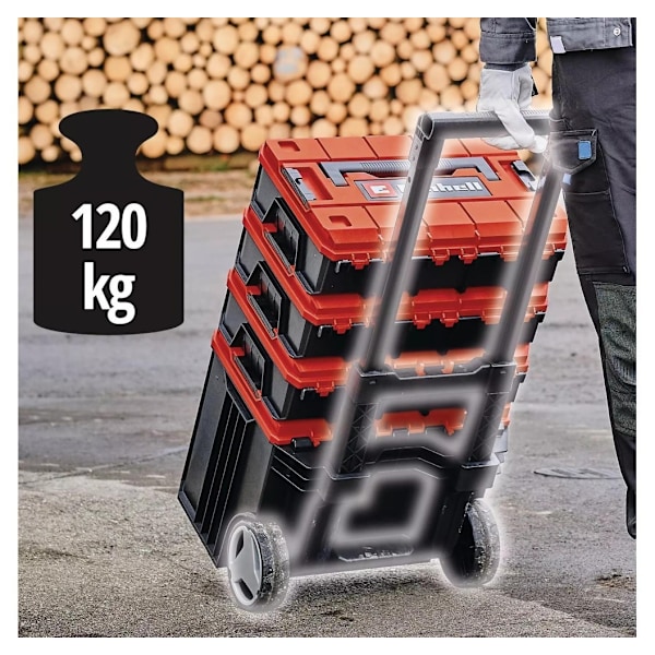Einhell, E-Case Tower Tool Box Set med hjul, 3 st, 4540015