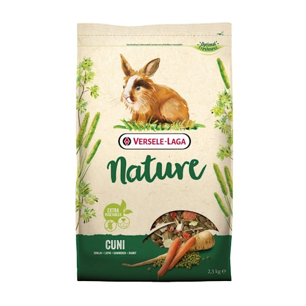 Fullfôr NATURE Cuni 2,3kg til kaniner