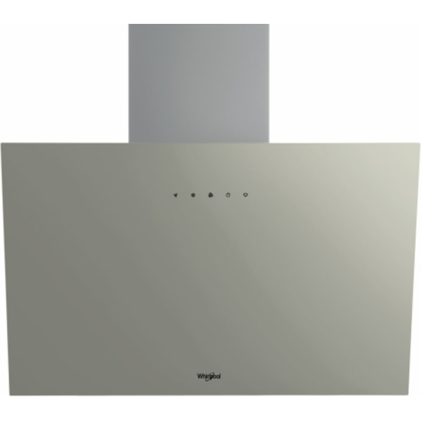 Hoods Modern, WHVP 62F LT SD, Whirlpool Rustfrit stål