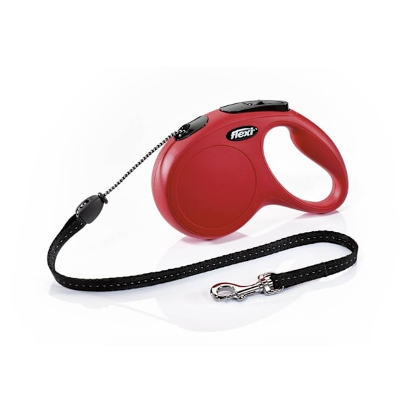 Walking koppel New Classic sladd 5m M röd, Flexi