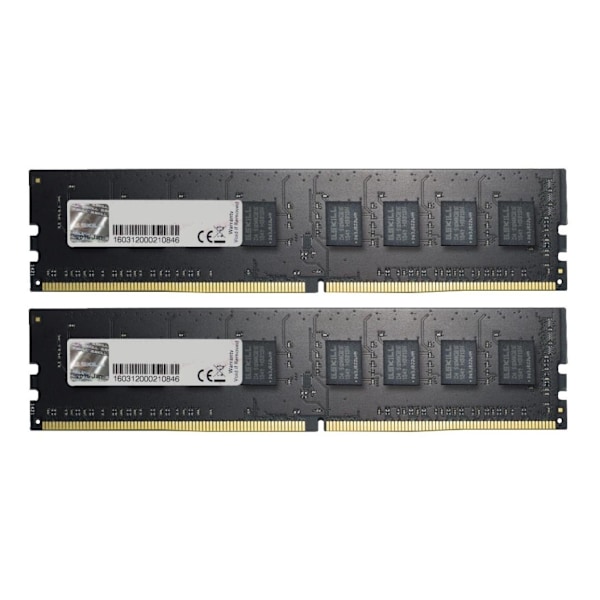 G.Skill, 16GB (8GBx2) GB, DDR4, 2666 MHz, PC/server, registrerat nr, ECC nr