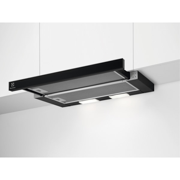 Indbygget emhætte LFP326FB, Electrolux Sort