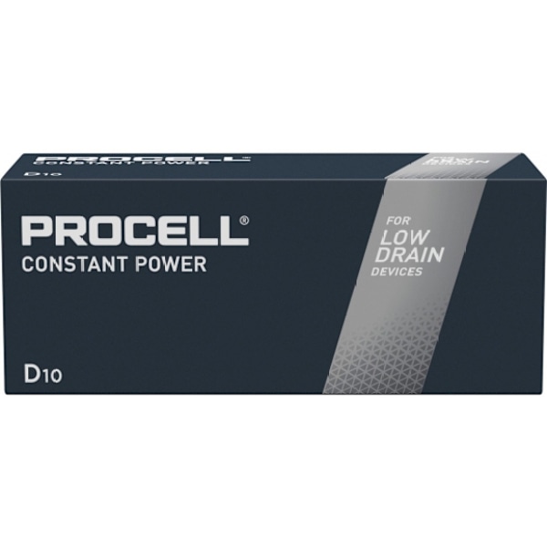 Batteri Procell Alkaline Constant Power D 1 st, Duracell