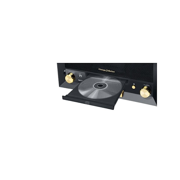 Muse, pladespillermikrosystem med vinyldæk, MT-112 W