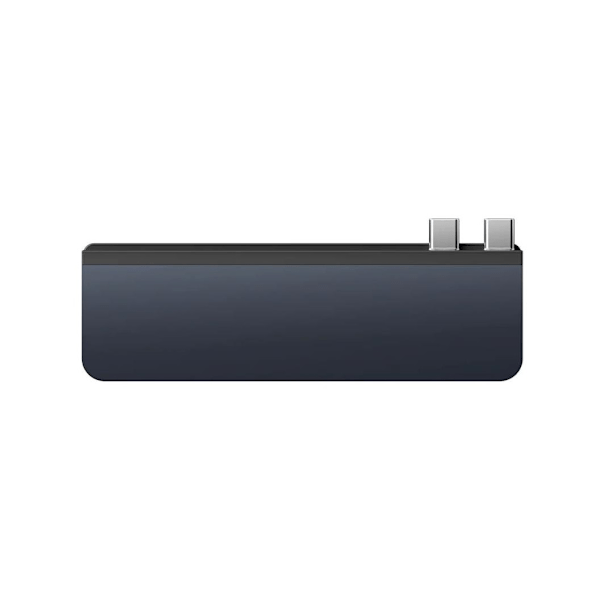 Hyper, HyperDrive Dual USB-C TB -yhteensopiva 7-in-2-keskitin yleisellä USB-C-ulkoisovittimella MacBook Airille/Prolle 2016-2020