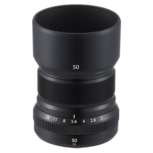 Fujinon XF 50mm f/2 R WR objektiv, sort
