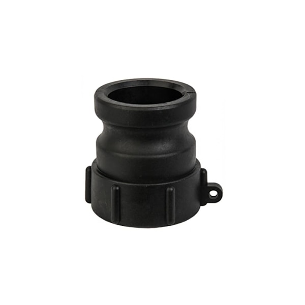 IBC adapter Inv S60x6 till Camlock A 2" Svart