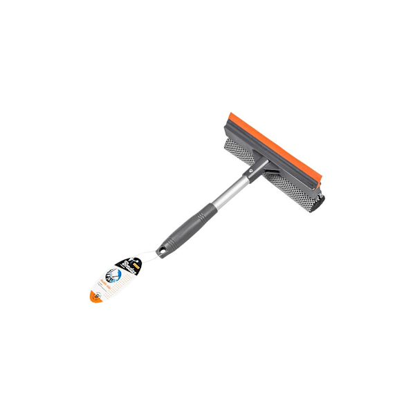 Fönstertvättborste 8", kort aluminiumhandtag