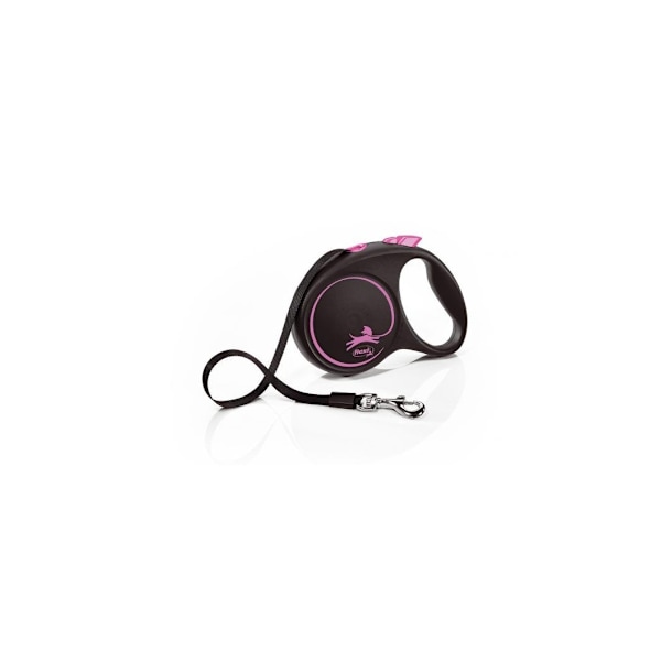 Gangbånd Sort Design, str M, Bånd, 5m, rosa, Flexi