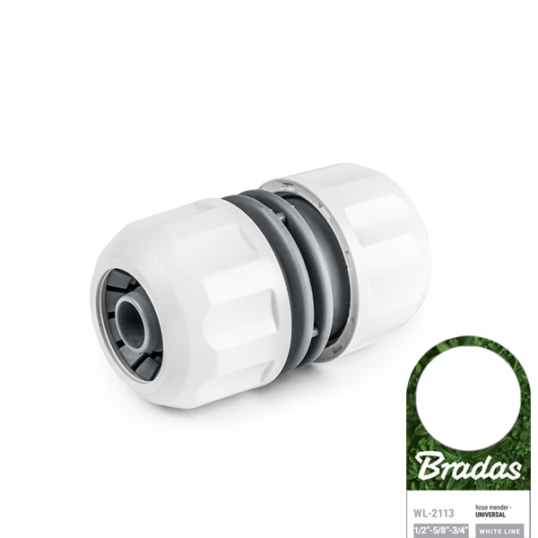 Sæt med 10 produkter. WHITE LINE slangebøjler til 1/2", 5/8", 3/4" - UNIVERSAL