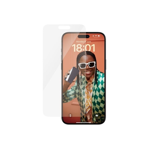 PanzerGlass, Skjermbeskytter, Apple, Phone 15 Pro Max, Glass, Gjennomsiktig