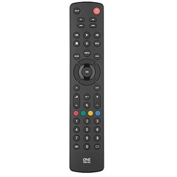 Fjernbetjening, URC1240 Universal 4 i 1 Sort, En For Alle