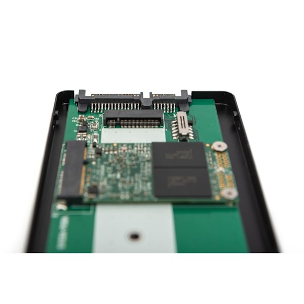 Digitus, 2,5" SATA HDD-kabinet M.2 eller mSATA , DA-71118