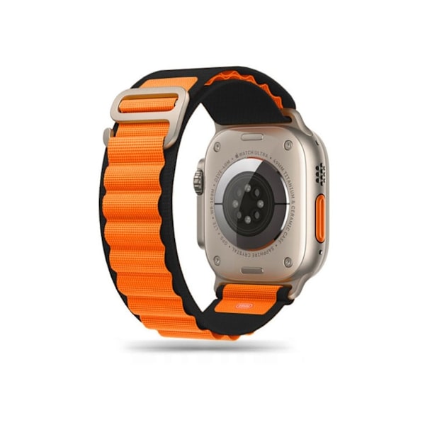 Tech-Protect urrem Nylon Pro Apple Watch 42/44/45/49 mm, sort/orange