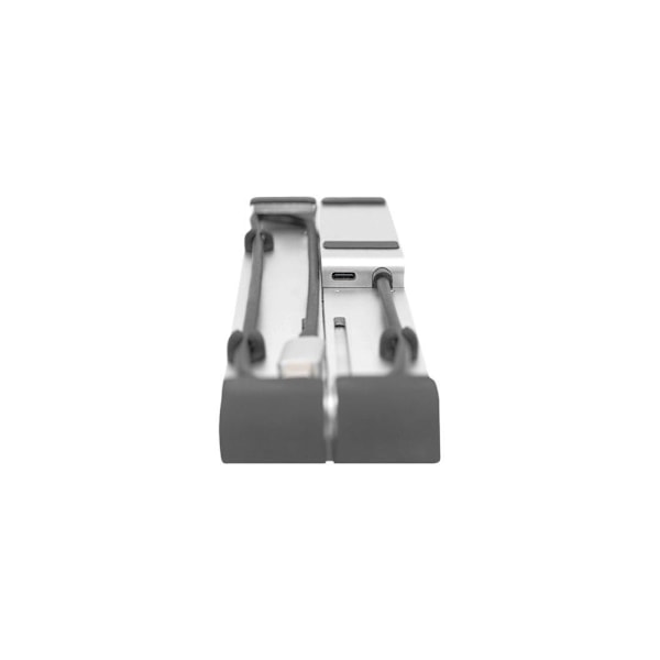 Digitus, variabel notebookstander med integreret USB-C-hub, 5 porte, DA-90424