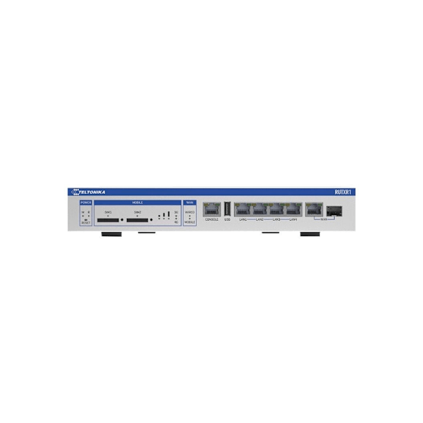 Teltonika, yritystelineeseen asennettava SFP/LTE-reititin, RUTXR1