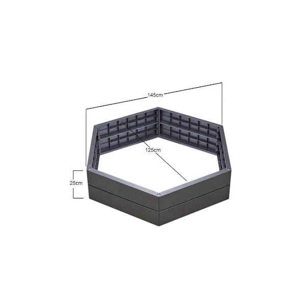 ERGO Højseng Stenmodul XL Anthracite