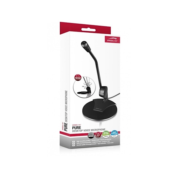 Puhdas Speedlink-mikrofoni (SL-8702-BK)