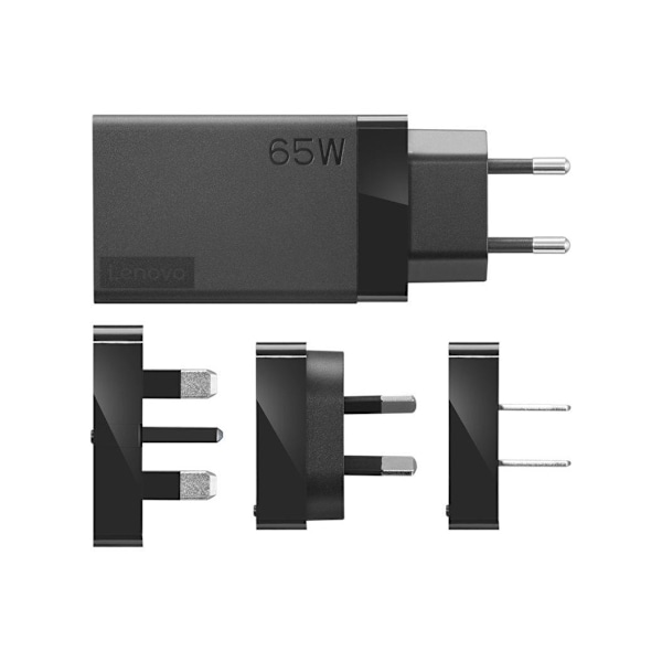 Lenovo, USB-strømadapter, 65W USB-C AC-rejseadapter