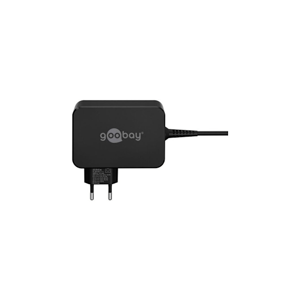 Goobay, USB-C-lader for bærbare datamaskiner (65 W), 65419