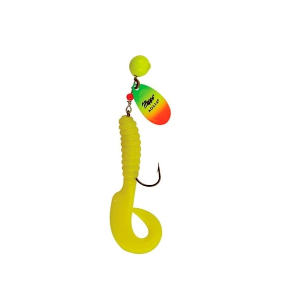 Spinner MEPPS AGLIA SPINFLEX 20g chartreuse/tiger/gul