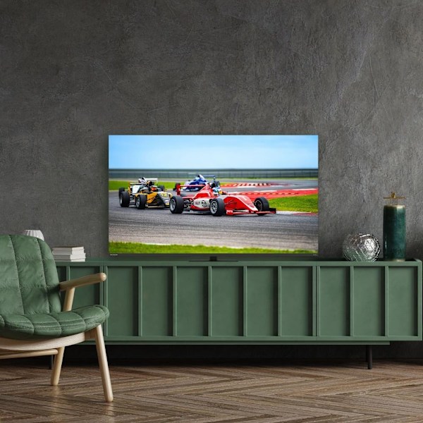 TV 55" (4k/smart, qled, 3840x2160, langaton lähiverkko, bluetooth, google TV, musta, 55qg7c14), Thomson