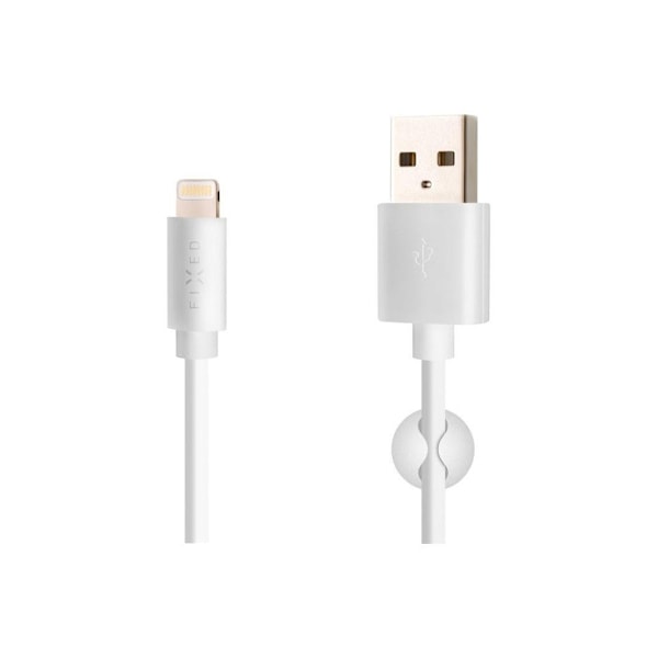 Kiinteä virtajohto, data- ja latauskaapeli USB/lightning-liittimillä