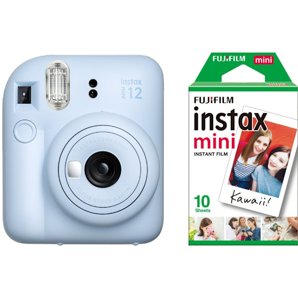 Fujifilm Instax Mini 12, pastellblå + film
