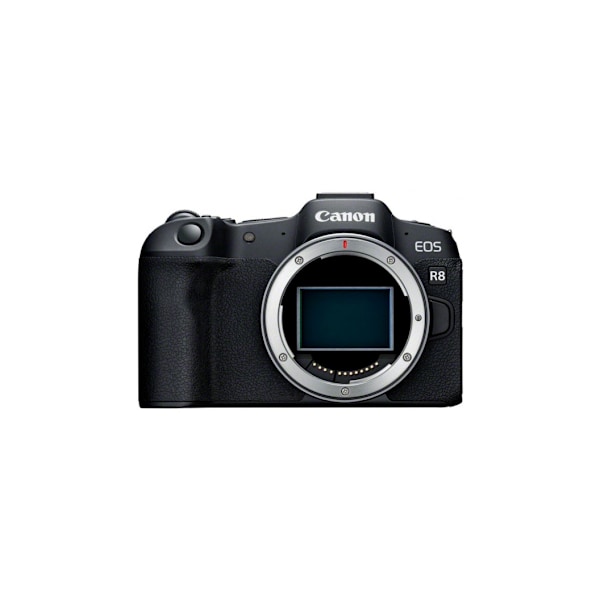 Hybridikamera, EOS-R8 runko, Canon musta