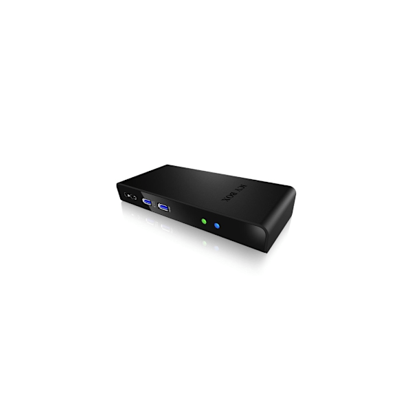 Raidsonic, USB-A Dock, ICY BOX, IB-DK2241AC Multi Dockningsstation