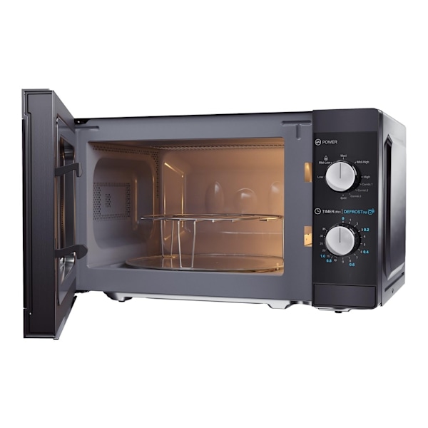 Skarp, Fritstående, Mikrobølgeovn med Grill, YC-MG01E-B