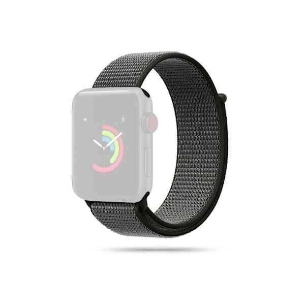 Tech-Protect klokkerem Nylon Apple Watch 42/44mm, mørk oliven